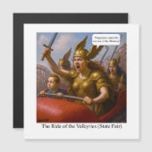 De Ride of the Valkyries (Staats-beurs) Magnetische Uitnodiging (Voorkant / Achterkant)