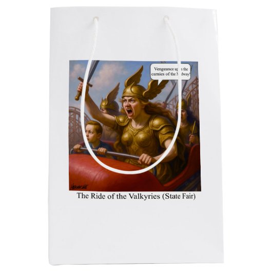 De Ride of the Valkyries (Staats-beurs) Medium Cadeauzakje (Voorkant)