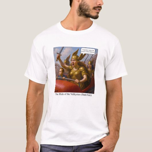 De Ride of the Valkyries (Staats-beurs) T-shirt (Voorkant)
