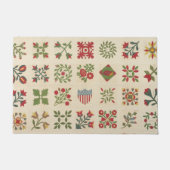 De Rider-kwilt van de Circuit Deurmat (Voorkant)