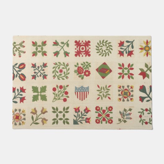 De Rider-kwilt van de Circuit Deurmat (Voorkant)