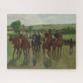 De Riders Fine Art van Edgar Degas Legpuzzel (Horizontaal)