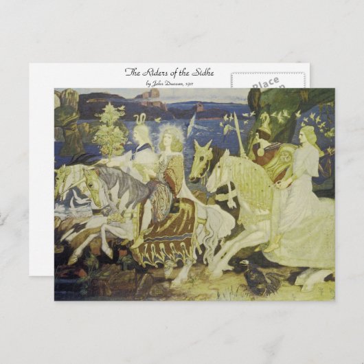 De Riders van de Sidhe Briefkaart (Voorkant / Achterkant)