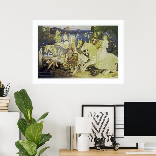 De Riders van de Sidhe Poster (Thuiskantoor)