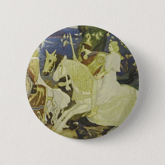 De Riders van de Sidhe Ronde Button 5,7 Cm (Voorkant)
