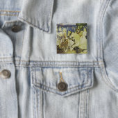 De Riders van de Sidhe Vierkante Button 5,1 Cm (In situ)