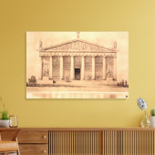De Riding School of the Imperial Guards, St. Pete Canvas Afdruk (Insitu (Woonkamer))