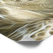 De Ridley Zee Turtle van Kemp met stijl Poster (Hoek)