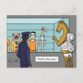 "De riem" Briefkaart (Voorkant)