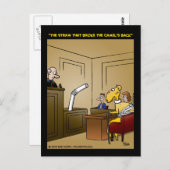 "De riem die de Camel heeft gebroken" Briefkaart (Voorkant / Achterkant)