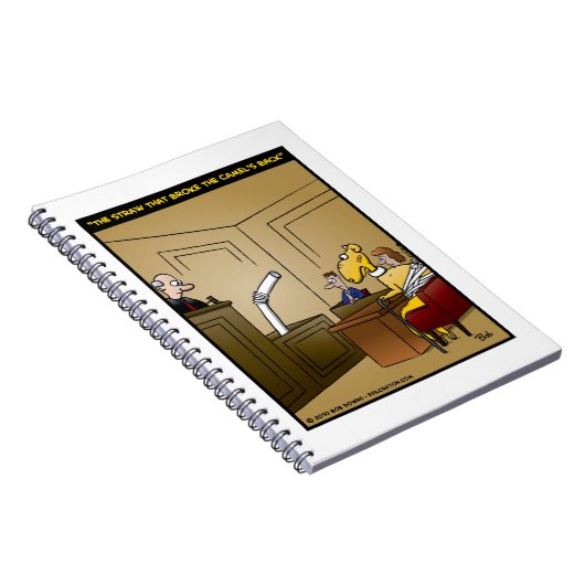 "De riem die de Camel heeft gebroken" Notitieboek (Rechterzijde)