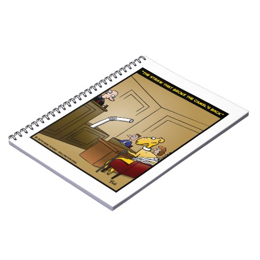 "De riem die de Camel heeft gebroken" Notitieboek (Linkerzijde)