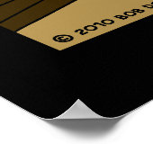 "De riem die de Camel heeft gebroken" Poster (Hoek)