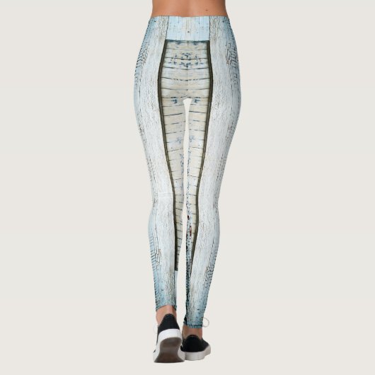 De riemen dragen leggings (Achterkant)