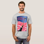 De rietjesdemocratie versterken t-shirt (Voorkant volledig)