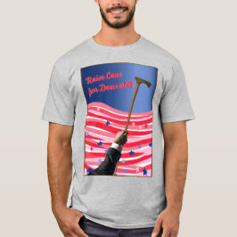 De rietjesdemocratie versterken t-shirt