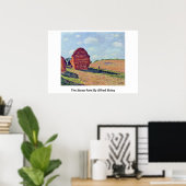 De rietring van Alfred Sisley Poster (Thuiskantoor)