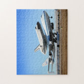 De Riggyback op de Space Shuttle Legpuzzel (Verticaal)