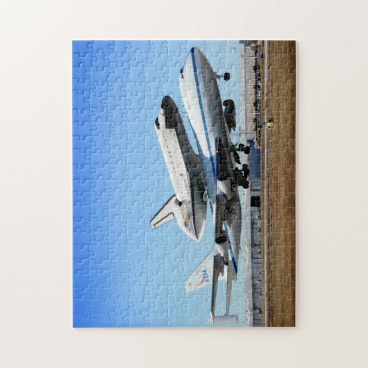 De Riggyback op de Space Shuttle Legpuzzel (Verticaal)