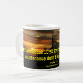 "De Righteous GOD" Koffiemok (Voorkant links)