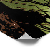 De rij die op een dood Poster van de Bak van de Bo (Hoek)