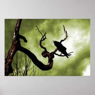 De rij die op een dood Poster van de Bak van de Bo