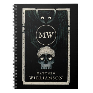 De rij en de donkere schildklierillustratie van de notitieboek