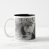 De rij en de vos tweekleurige koffiemok (Links)