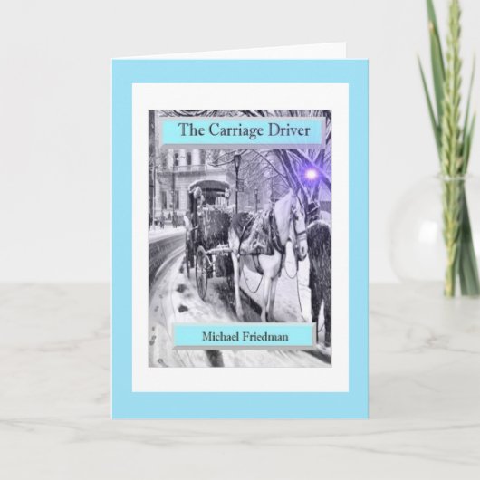 De rijder, gevouwen Wenskaart Kaart (Voorkant)