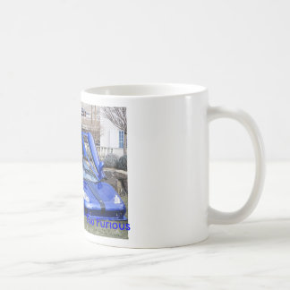 De rijder, te snel, te verfijnd koffiemok