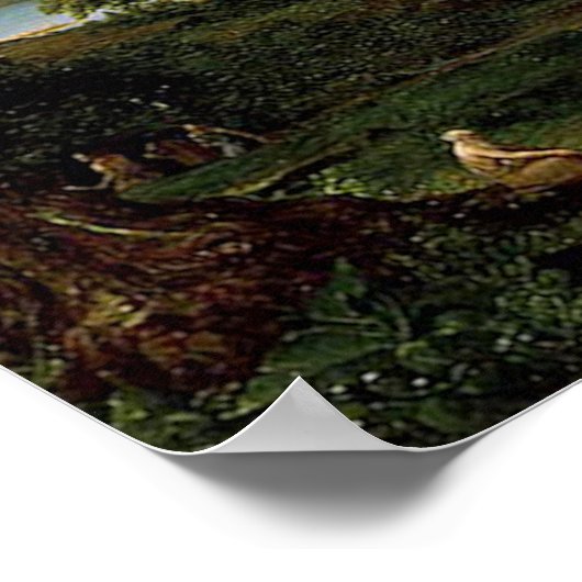 De Rijk, de Arcadiaan of de Pastorale Sta Poster (Hoek)