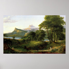 De Rijk, de Arcadiaan of de Pastorale Sta Poster