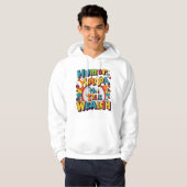 "De rijkdom van de Humor" Hoodie (Voorkant volledig)