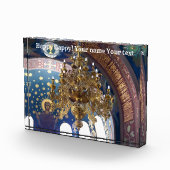 De rijke decoratie van de orthodoxe kathedraal fotoblokken (Rechts)