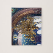 De rijke decoratie van de orthodoxe kathedraal legpuzzel (Verticaal)