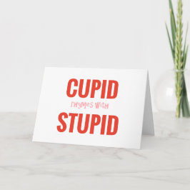 De Rijmen van de Cupido met Stomme Kaart