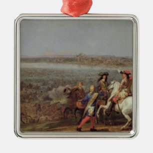 De Rijnweg van 12 juni 1672 Metalen Ornament
