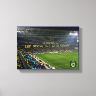 De rijzende zon boven Europa - Choreografie Canvas Afdruk