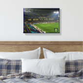 De rijzende zon boven Europa - Choreografie Canvas Afdruk (Insitu (Slaapkamer))