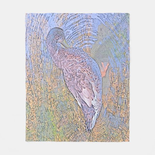 De rimpels fleece deken (Voorkant)