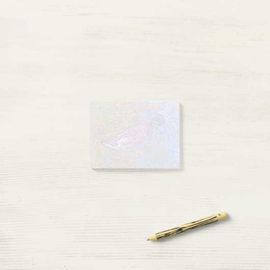 De rimpels post-it® notes (Op bureau)