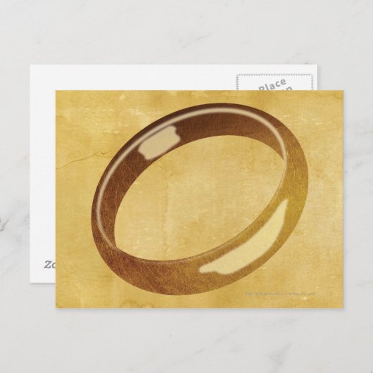 De ring briefkaart (Voorkant / Achterkant)