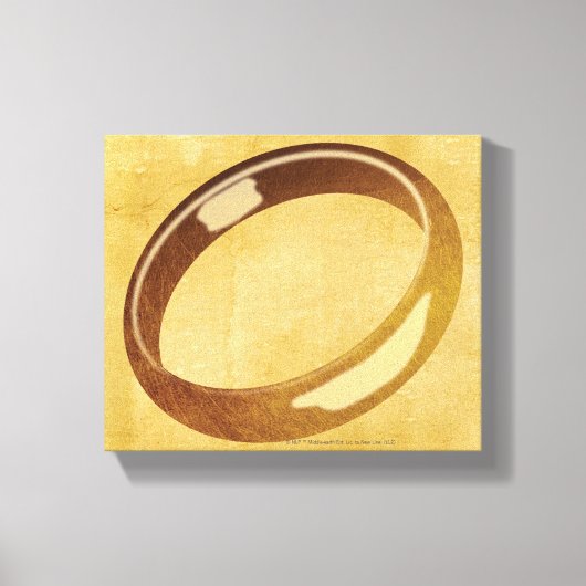 De ring canvas afdruk (Voorkant)
