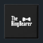 De ring drager Bowtie Ring Dude Bruidegom Bri Magneet<br><div class="desc">De Ring Drager Bowtie Ring Dude Bruidegom Bruid</div>