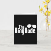 De Ring Dude Bowtie Ring Drager Wedding Groom Bes Kaart (Gele Bloem)