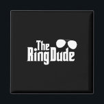 De Ring Dude Bowtie Ring Drager Wedding Groom Bes Magneet<br><div class="desc">De Ring Dude Bowtie Ring Drager Bruidsschat Beste Man</div>