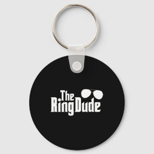 De Ring Dude Bowtie Ring Drager Wedding Groom Bes Sleutelhanger