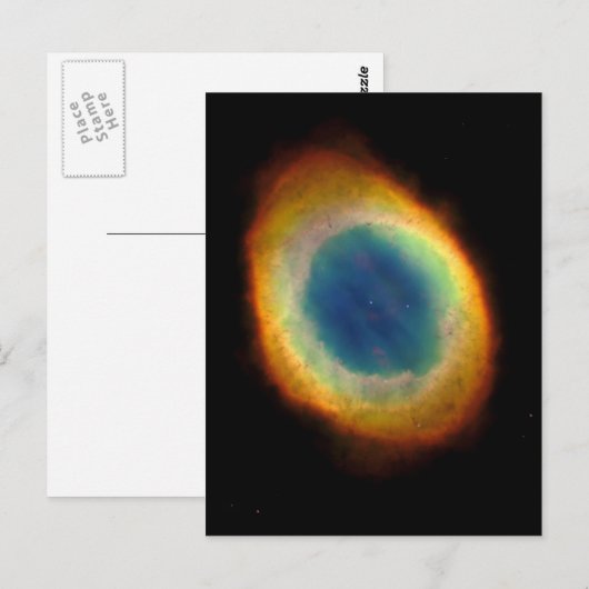 De Ring Nebula M57 NASA Briefkaart (Voorkant / Achterkant)