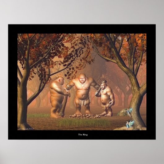 De ring poster (Voorkant)