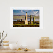 De ring van Brodgar Poster (Keuken)